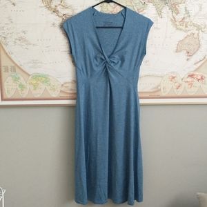 Patagonia Seabrook Bandha dress in pigeon blue